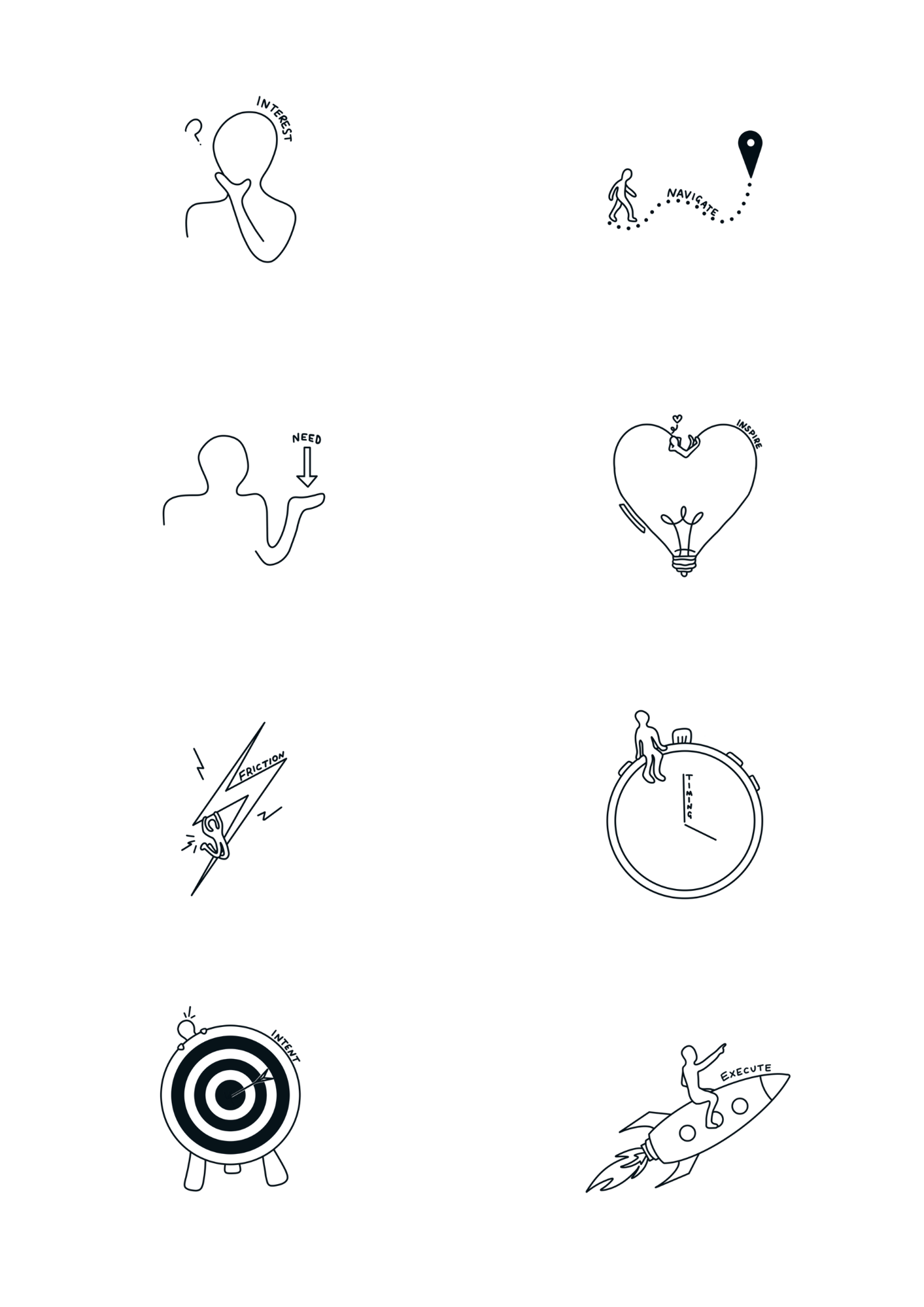 infinite icons vertical